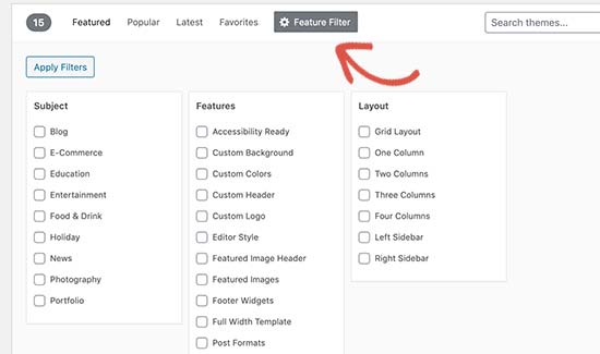 WordPress Theme Installation